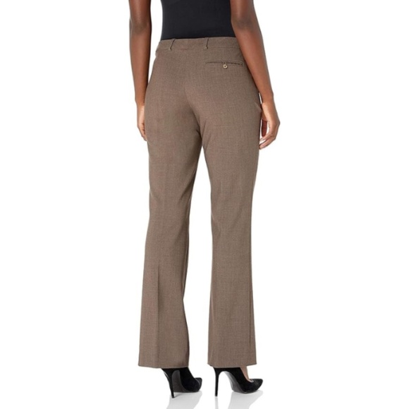 CALVIN KLEIN Brown wide leg pants | Tailored office essential | Size 10 * - Picture 10 of 10